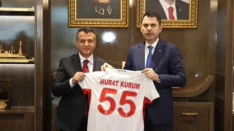 Samsun Büyükşehir Belediye Başkanı Halit Doğan, Bakan Murat Kurum’a projeler hakkında bilgi verdi
