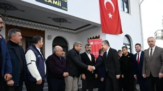 Osmaniye’de depremde yıkılan Çardak Köyü Camii yeniden ibadete açıldı
