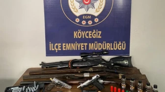 Muğla’da 2025 yılında 299 ruhsatsız tabanca ele geçirildi