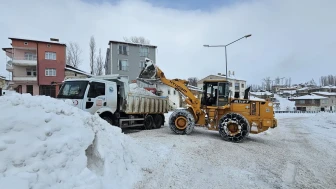 Aydıntepe’de kar küreme ve tuzlama çalışmaları devam ediyor