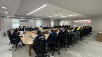 Van’da olumsuz hava şartlarına karşı alınan tedbirler toplantıda ele alındı