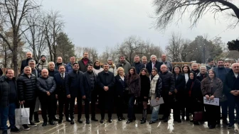 Karabük Belediye Başkanı Özkan Çetinkaya gazetecilerle bir araya geldi