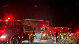 Muğla'nın Marmaris ilçesinde fırtına elektrik tellerini koparttı, yangın büyümeden söndürüldü