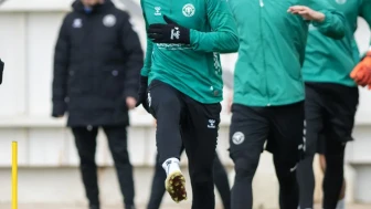 Konyaspor, Gaziantep FK maçı hazırlıklarını antrenmanla tamamladı