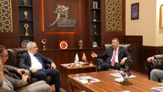 Karabük Üniversitesi Rektörü Kırışık KARDEMİR Genel Müdürü Peker ile görüştü