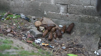 Kırıkkale'de çocukların oynadığı cisimler askeri mühimmat çıktı