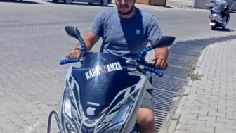 Kuşadası'nda kaldırıma çarpan motosiklet sürücüsü hayatını kaybetti