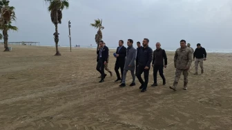 Erzin'de balıkçı barınağı için yer seçimi ve fizibilite toplantısı yapıldı