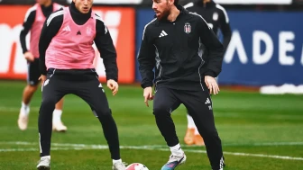 Beşiktaş, Eyüpspor maçı hazırlıklarına antrenmanla devam etti