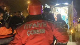 Çorum’da çekiciyle çarpışan otomobil hurdaya döndü: Sürücü ağır yaralandı