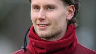 Trabzonspor'da Mathias Lovik ilk antrenmanına çıktı