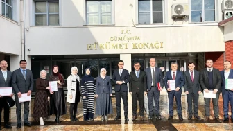Düzce'de 4 okula kalite yönetimi ve çevre yönetimi belgeleri verildi