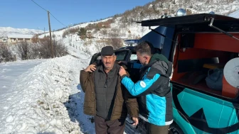 Tunceli’de UMKE ekipleri diyaliz hastası için seferber oldu