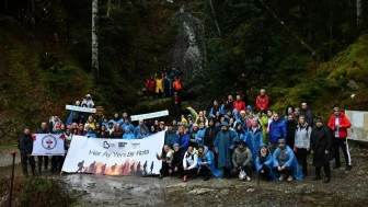 Balıkesir’de "20 ilçe her ay yeni bir rota" projesi kapsamında doğa yürüyüşü düzenlendi