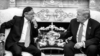 ABD Başkanı Trump, Kolombiya Devlet Başkanı Petro ile Beyaz Saray'da görüştü