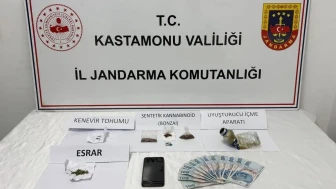 Kastamonu'da uyuşturucu operasyonunda 9 kişi gözaltına alındı, çok sayıda madde ele geçirildi