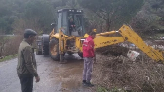 Söke'de sel sularına kapılan 46 küçükbaş hayvan telef oldu