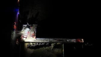 Kırklareli'nde süt ürünleri üretim tesisinin deposunda yangın çıktı