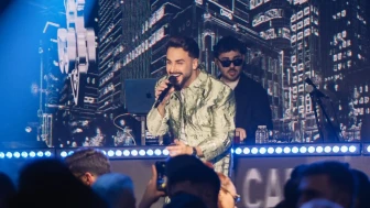 Uludağ'da Sefo ile kış festivalinde unutulmaz gece yaşandı