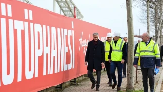 Sakarya'da şehir kütüphanesi ve bilim merkezi projesinde fiziki gerçekleşme yüzde 50'yi geçti