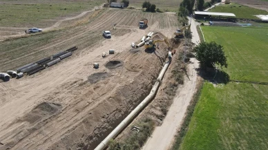 Çine'de modern sulama sistemiyle 38 bin dekar arazi verimlenecek