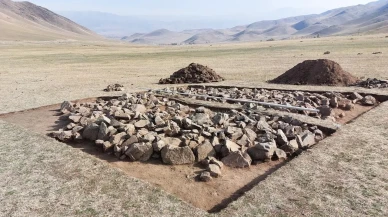 Kırgızistan’da erken Türk dönemine ait taş kalıntısı bulundu