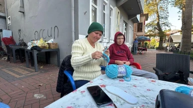 Serpil Kaya Çaycuma’da oğlu için el emeğiyle akülü araç alıyor