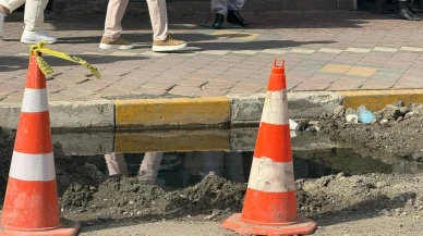 Iğdır’da su patlağı bir aydır boşa akıyor ve vatandaşlar tepkili