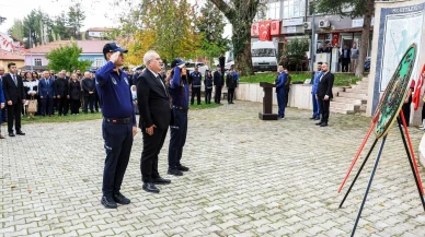 Çameli'de Cumhuriyet Bayramı törenleri Atatürk Anıtı'nda başladı