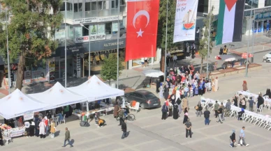 Samsun’da Filistinli çocuklar için resim etkinliği düzenlendi