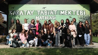 Karatay Tabiat Mektebi Erasmus öğrencilerini ağırladı