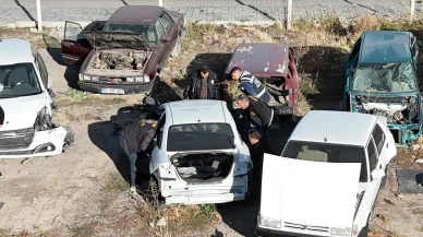 Nevşehir’de ağır hasarlı araç şasi numaraları değiştirilerek çeteye operasyon düzenlendi