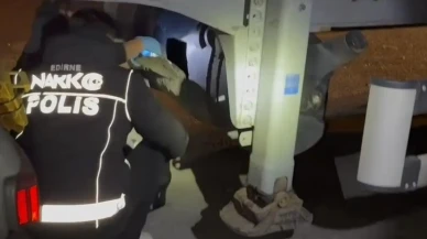 Edirne’de polis 210 milyon liralık kokain ele geçirdi