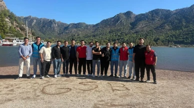 Muğla'da öğrenciler Marmaris'te "Gelin Tanış Olalım" projesine katıldı