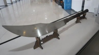 Malatya'da Damascus çeliği sergisi ziyaretçilerini bekliyor