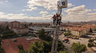 Kayseri Büyükşehir Belediyesi öğrencilere afet eğitimi verdi