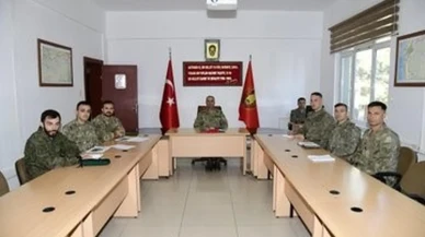 İspanya Silahlı Kuvvetleri heyeti Dağ Komando Okulu'nu Milli Savunma Bakanlığında ziyaret