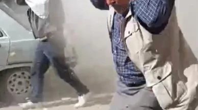 Kahramanmaraş’ta kontrollü yıkım araç ve iş yerlerine zarar verdi