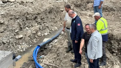 Sinop'ta 11 köyün içme suyu projesi yerinde incelendi