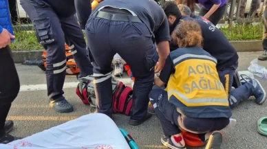 Rize'de paramedik kamyonet çarpması sonucu ağır yaralandı