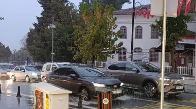 Tekirdağ’da sağanak yağış hayatı olumsuz etkiledi