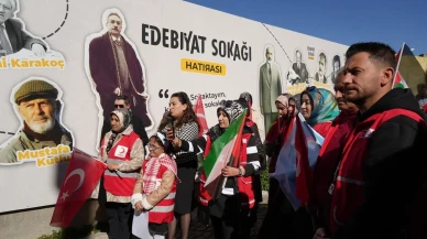 Erzurum'da Gazze için şiirlerle anma programı düzenlendi