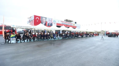Kayseri Büyükşehir Belediyesi lityum iyon batarya yangınları tatbikatı düzenledi