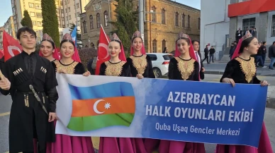 Yozgat Uluslararası Halk Dansları Şenliği renkli görüntülerle başladı