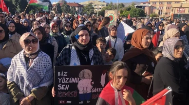 Erzincan'da Küresel Sumud Filosu saldırısına tepki gösterildi