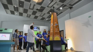 Mersin'deki Mercan Bilim Merkezi çocuklara iklim bilinci aşılıyor