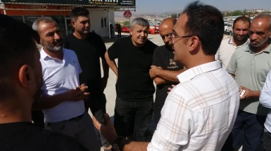 Adıyaman'da nakliye esnafı kantar zorunluluğuna eylem yaptı