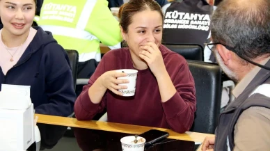 Kütahya OSB personellerine sahlep ikramı ile motivasyon artırıldı