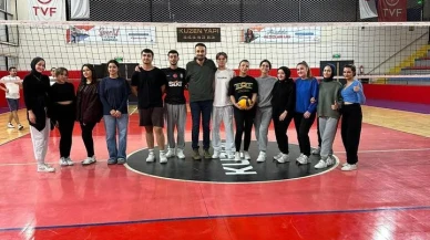 Havran MYO öğrencileri spor etkinliğiyle stres attı