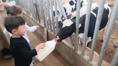 Niğde’de anaokulu öğrencileri tarımla buluştu